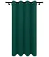 Zatemňovací závěs s kroužky – Blackout Royal Emerald, smaragdově zelená