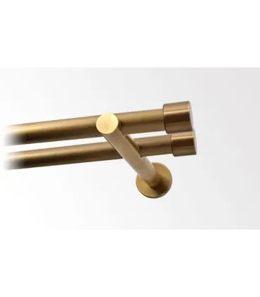 Mosiądz patynowany Ø20 mm -zaślepka