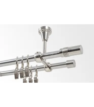 Efekt stali nierdzewnej Ø 16 mm - Cylinder
