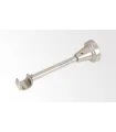 Držiak jednoduchý satin nickel  Ø16 mm
