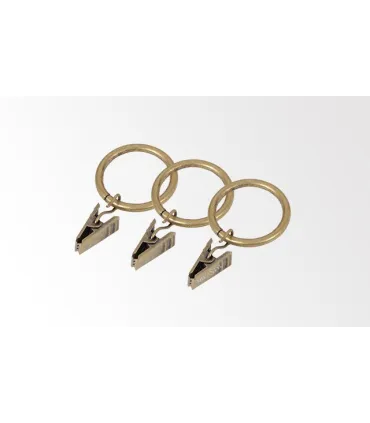 Kółko z wkładką pcv szt. mosiądz antyczny  Ø16 mm