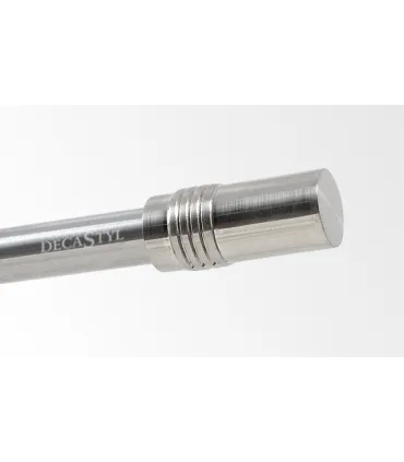 Zakończenie Cylinder Efekt stali nierdzewnej  Ø16 mm szt