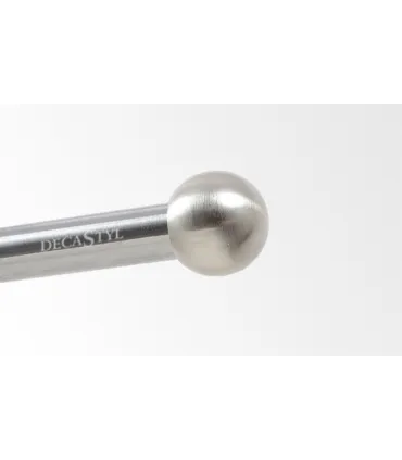 Zakończenie Kulka Efekt stali nierdzewnej  Ø16 mm szt