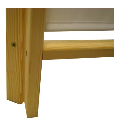 Paraván biely 3-krídlový