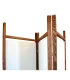 Paraván 3-krídlový palisander