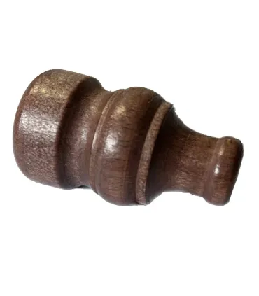Konec 28mm dřevěné záclonové tyče