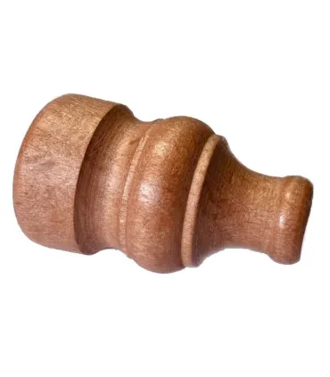 Konec 28mm dřevěné záclonové tyče