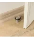 Zarážka dveří 27/46 mm z broušené nerezavějící oceli
