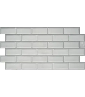 Pvc obkladový umývateľný panel 3d P0007 48.5 x 96 cm