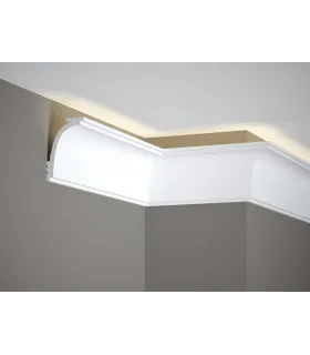 Dekorativní lišta na strop MD111 200 x 9.2 x 6.2 cm Mardom - vhodná pre LED podsvietenie