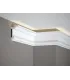 Dekorativní lišta na strop MD137 200 x 9.6 x 5.5 cm Mardom - vhodná pre LED podsvietenie