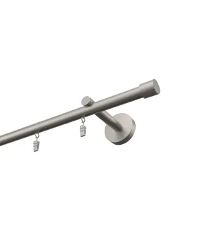 Profilová hliníková garnýž jednoduchá Elegant Satin Pullo