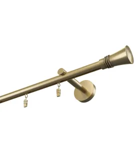 Profilová hliníková garnýž jednoduchá Elegant Antik capri