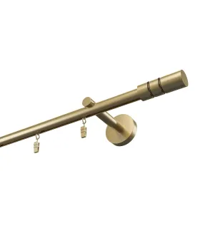 Profilová hliníková garnýž jednoduchá Elegant Antik Cylinder hl