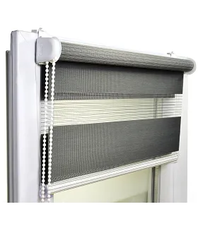 Roleta Den a Noc prémiová řada Grafitová