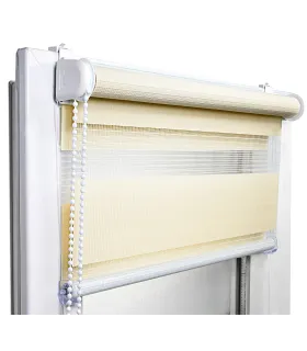 Roleta Den a Noc prémiová řada Ecru