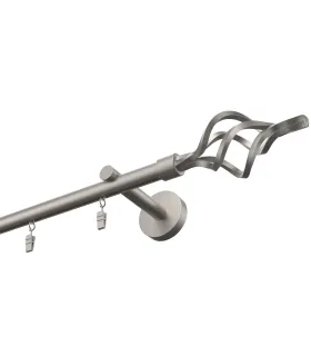 Profilová hliníková garnýž jednoduchá Elegant Satin Gula Azur