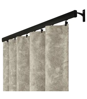 Závěs na řasící pásce barva Modern Kwarc