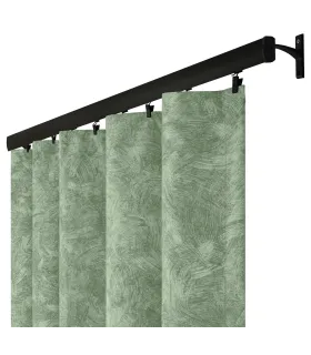 Závěs na řasící pásce barva Modern Smaragd