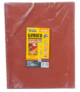 Voděodolný brusný papír 20ks MASTERTOOL P320 230x280 mm 08-2632-Р