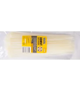 Páska stahovací MASTERTOOL na kabely, nylon 4,8*250 mm, bílý 100 ks balení 20-1814