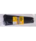 Páska stahovací MASTERTOOL na kabely, nylon 3,6*250 mm, černá 100 ks balení 20-1849