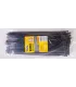 Páska stahovací MASTERTOOL na kabely, nylon 4,8*250 mm, černá 100 ks balení 20-1855