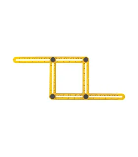 Pravítko víceúčelové skládací MASTERTOOL 250*120 mm 30-3525