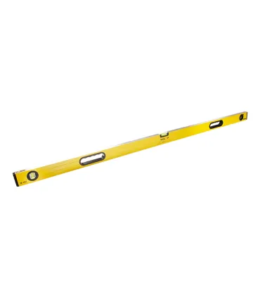 Vodováha hliníková MASTERTOOL PROFI stavební 150 cm 3 libely 0,5 mm/m 0,03° gumový úchyty 36-1503