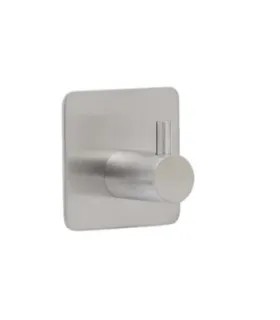 Jednoduchý samolepící věšák z leštěné nerezavějící oceli, Base 220, 61602-21