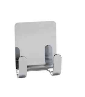 Jednoduchý samolepící věšák Inox matt, Base 220, 61601-21