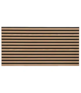 Dřevěný akustický panel ze světlého dubového dřeva 104x52cm