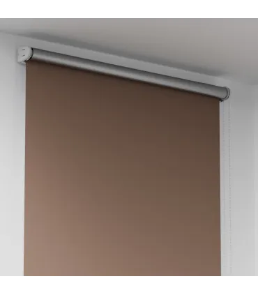 Volně visící roleta Termo BLACKOUT (termoizolační) na stěnu, strop Hnědá
