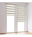 Roleta Den a Noc na panoramatické okno Mramor