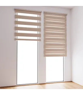 Roleta Den a Noc na panoramatické okno Káva s mlékem