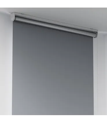 Termo BLACKOUT roleta na francouzské okno Tmavě šedá