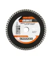 Kotouč diamantový GRANITE TURBO WAVE 180*2,6 mm 22-24% 8600 ot./min 9-04-180