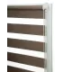 Roleta Den a Noc Delux Plus série Mocha Wood DN23