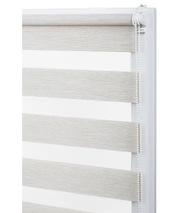 Roleta Den a Noc Delux Plus série Silver Linen DN24