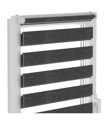 Roleta Den a Noc Delux Plus série Luxury Ebony DN32