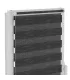 Roleta Den a Noc Delux Plus série Graphite Black DN33